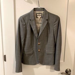 Jcrew gray schoolboy blazer